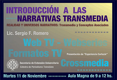 SE CAPACITA EN NARRATIVAS TRANSMEDIA